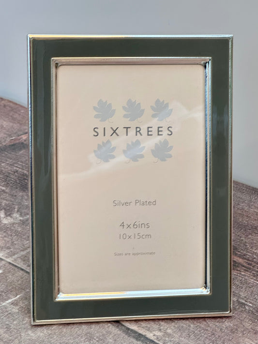Sixtrees Grey Photo Frame, 4’ x 6’