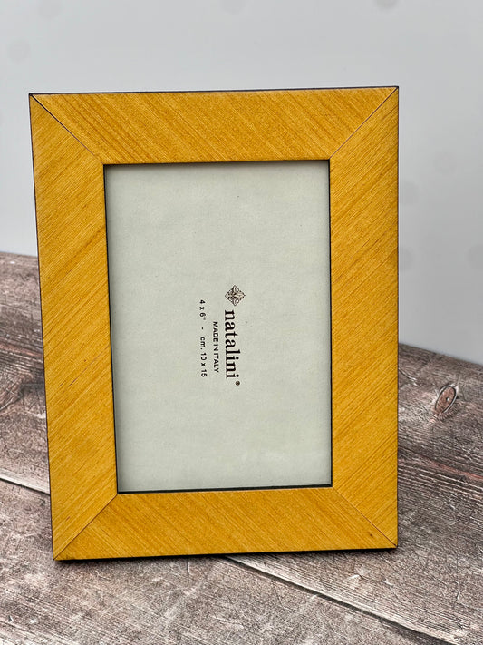 Natalini Yellow Photo Frame 4 x 6