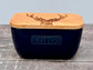 Stag Blue Butter Dish, Design 2