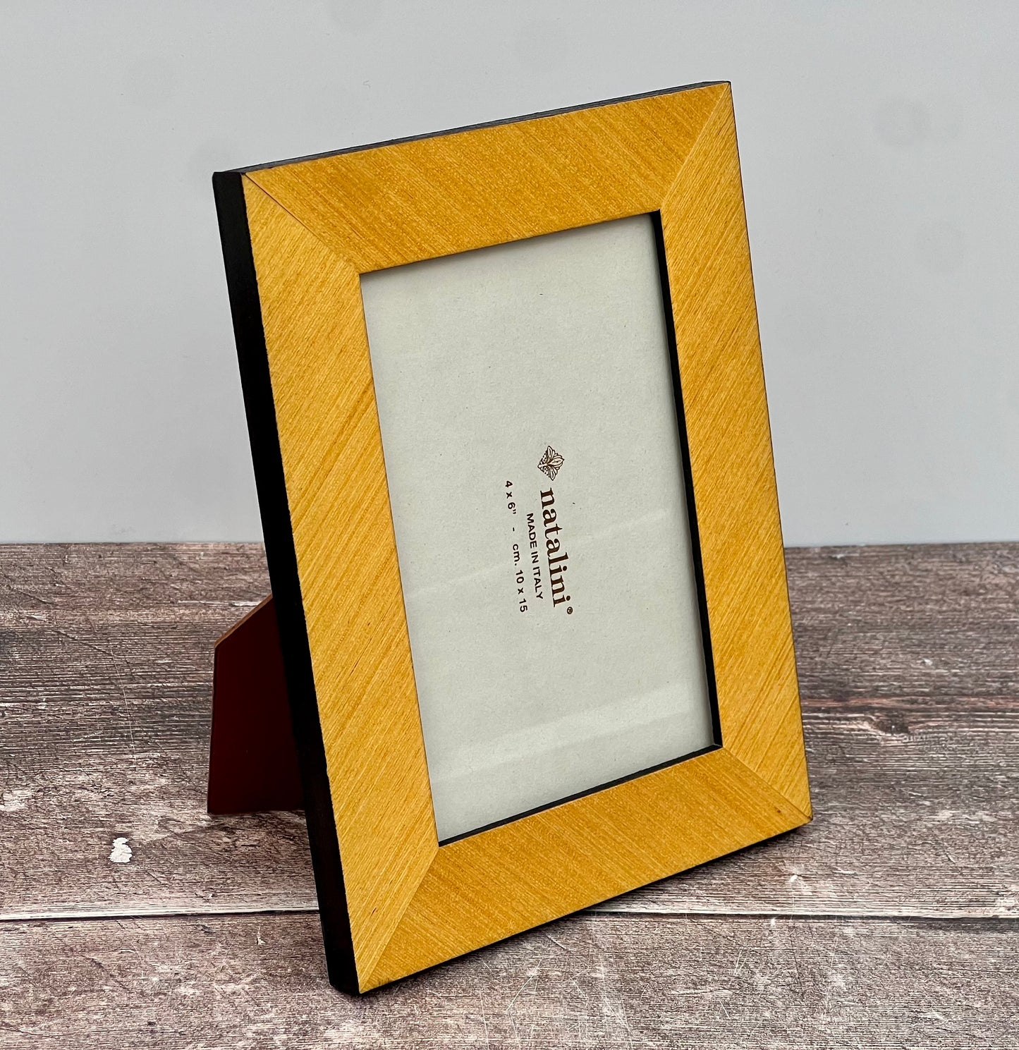 Natalini Yellow Photo Frame 4 x 6