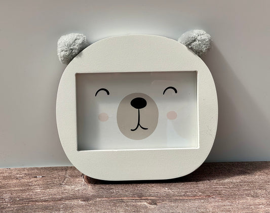 Pom Pom Bear Photo Frame 4’ x 6’