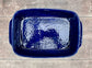 Dark Blue Rectangular Baking Dish, 33.5cm