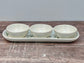 Sophie Conran Mistletoe Patterned Dip Bowls and Tray
