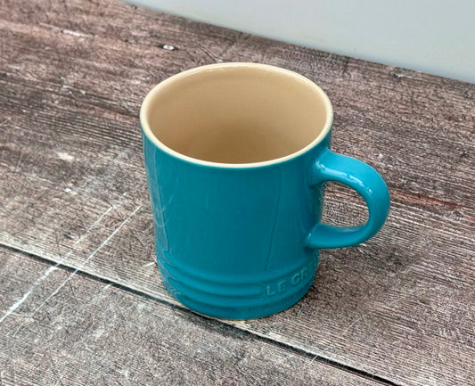 Turquoise Le Creuset Mug