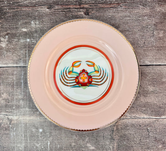 Yvonne Ellen Crab Patterned Plate, 20.5cm