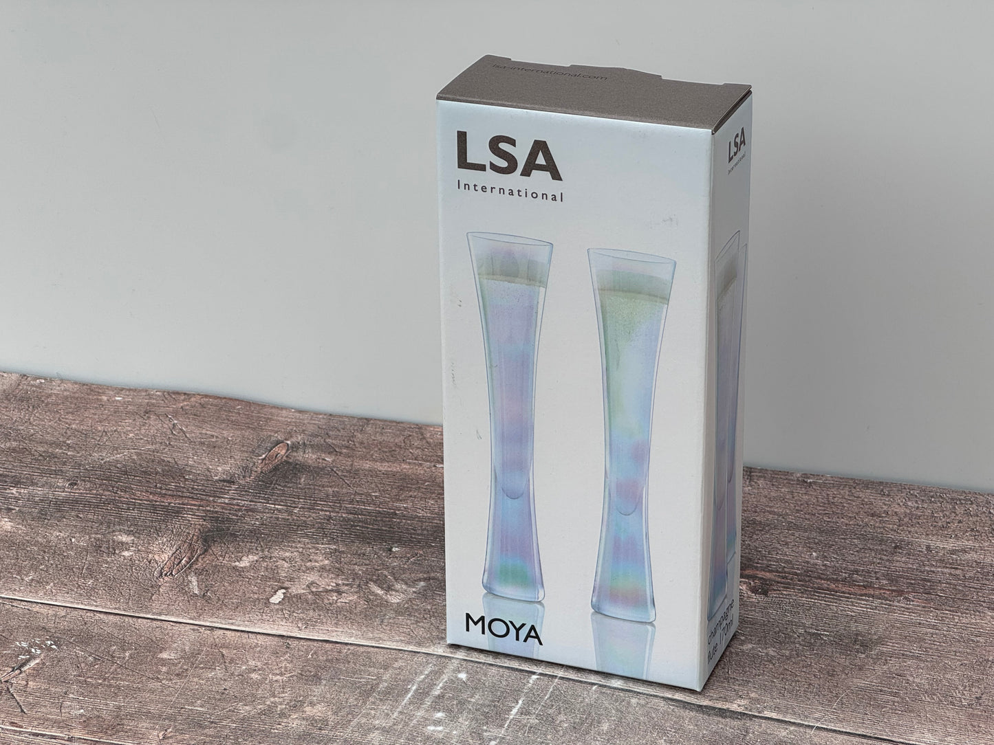 LSA Moya Champagne Flutes, Set of 2