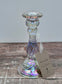 Pearl Shimmer Glass Candlestick, 16cm