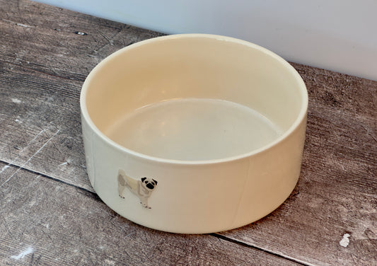 Pug Dog Bowl