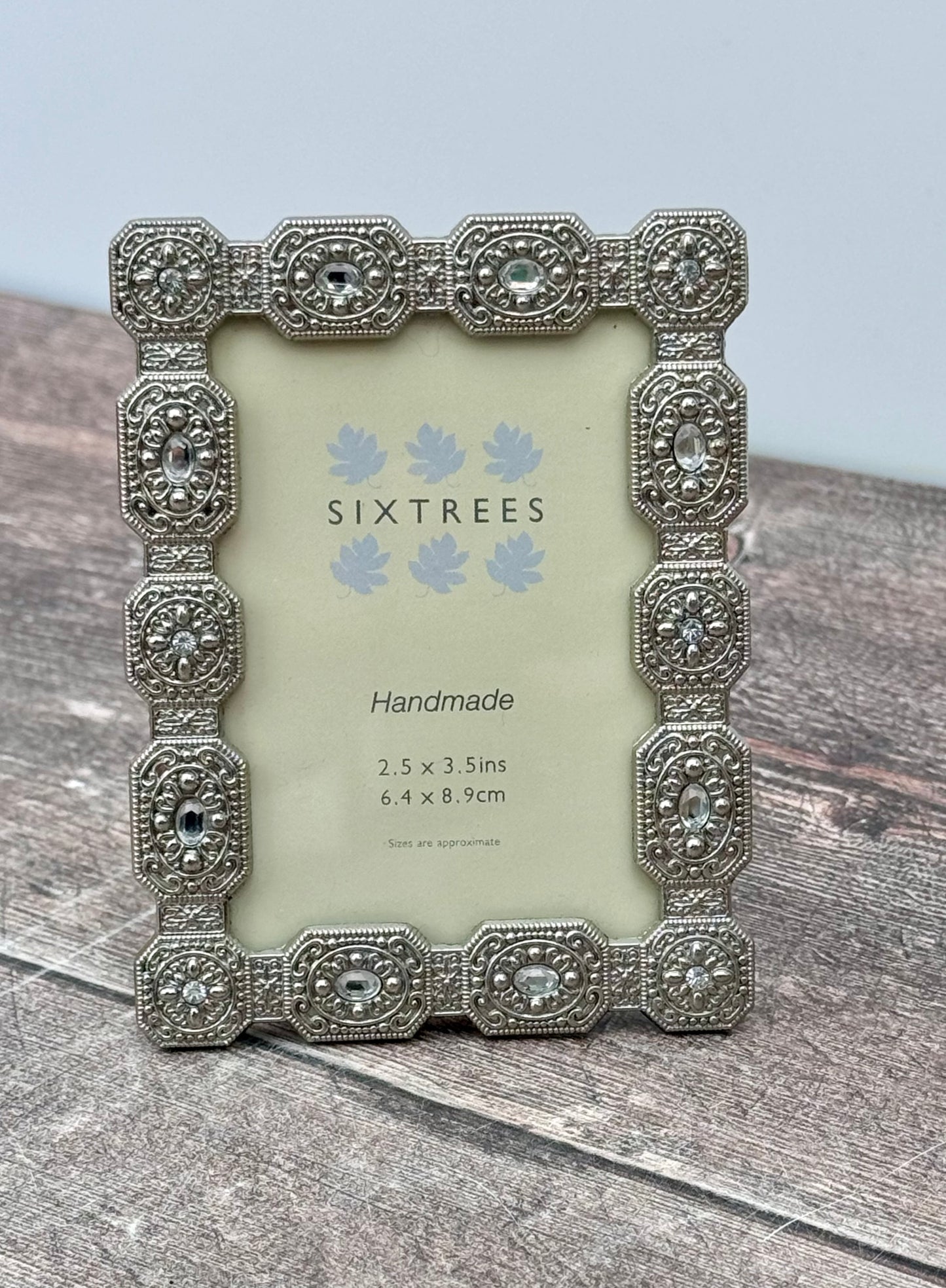 Sixtrees Sarah Jewel Photo Frame, 2.5 x 3.5