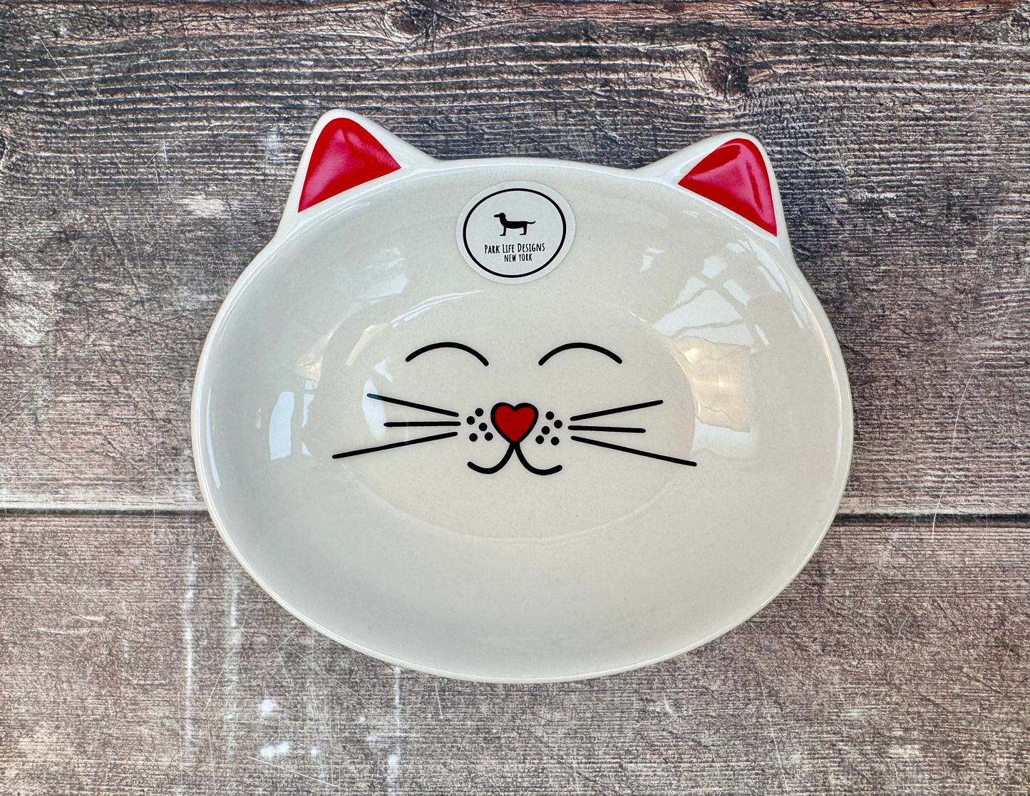 Cat Patterned Small Dish / Bowl