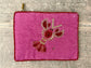 Small Pink Lobster Beaded Purse