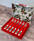 Portmeirion Set of 6 Holly & the Ivy Pastry/Dessert Forks