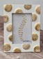 Gold Spot Patterned Photo Frame, 4’ x 6’