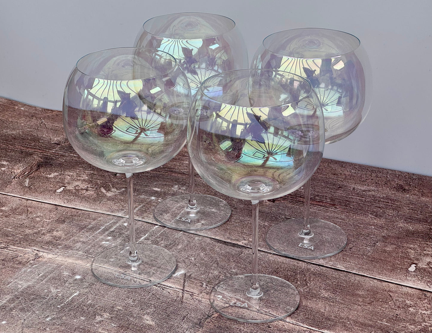 LSA Bubble Goblet/Balloon Glasses (4 pack)