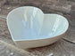 White Heart Bowl, 15cm