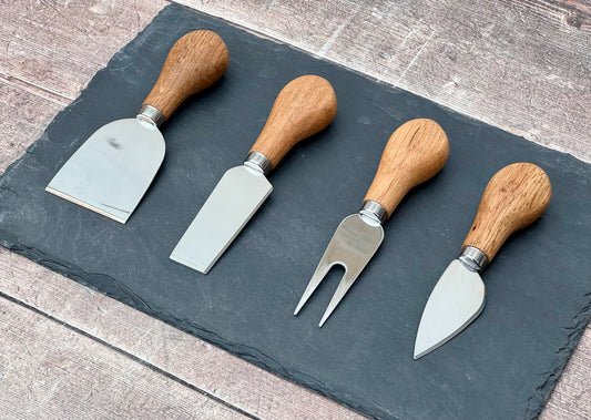 Taylor’s Eye Witness Slate Cheese Board and Knife Set