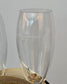 Moet and Chandon Exquisite Wedding Band Champagne Glasses