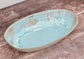 Sea Blue Oval Baking Dish, 32cm