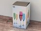 LSA Polka Multi-Coloured Champagne Flutes, Set of 4