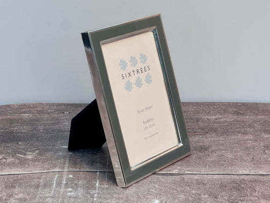 Sixtrees Grey Photo Frame, 4’ x 6’