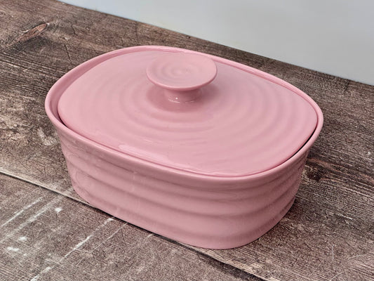 Sophie Conran Pink Butter Dish
