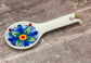 Blue Flower Patterned Spoon Rest, 28cm