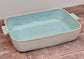 Sea Blue Rectangular Baking Dish, 40cm