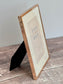 Sixtrees Rose Gold Photo Frame with Aperture, 4’ x 6’
