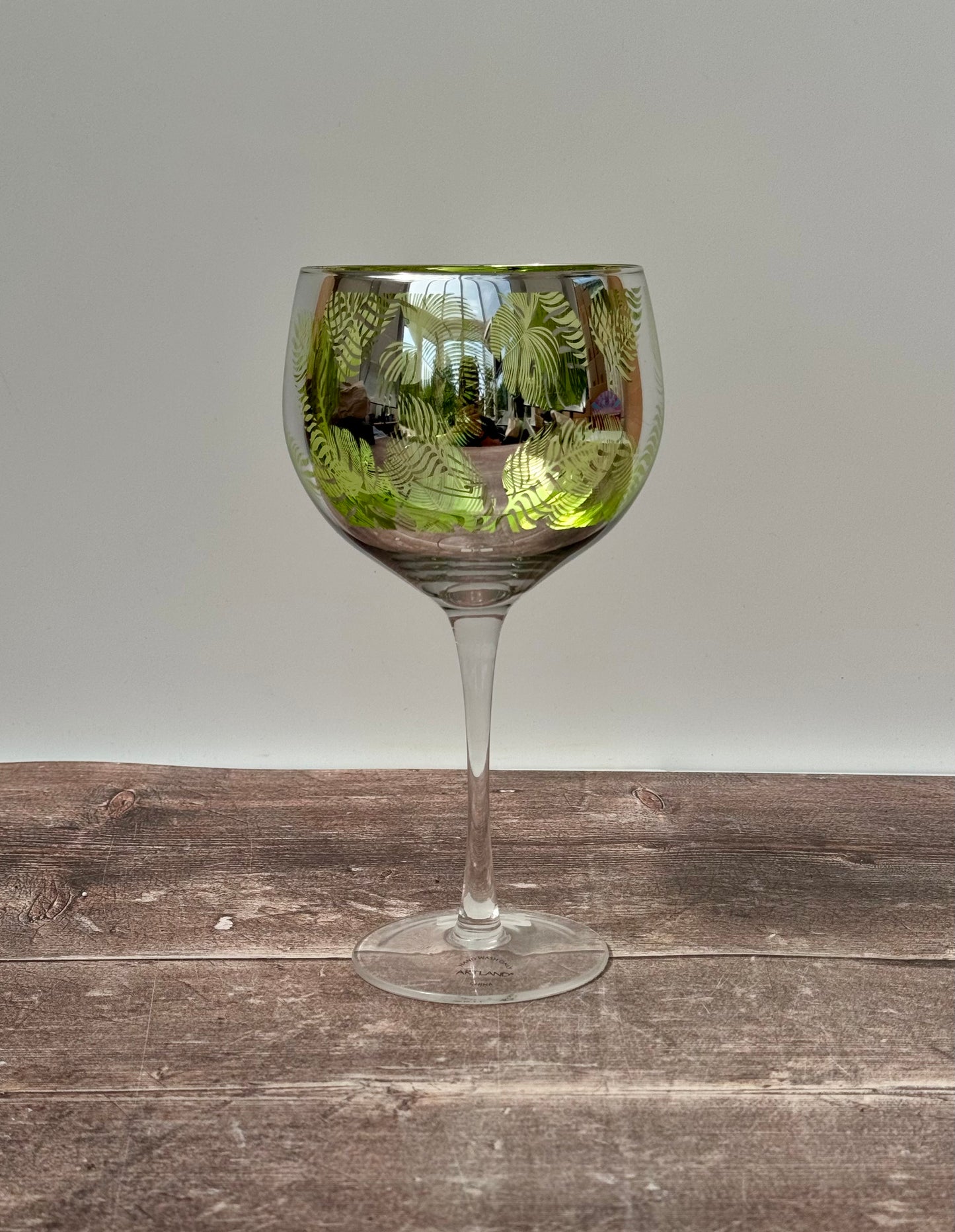 1 Tropical Leaf Gin Copa/Balloon Glass