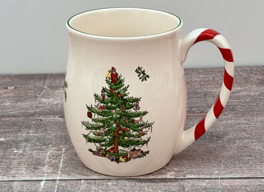 Portmeirion Spode Christmas Tree Candy Cane Mug