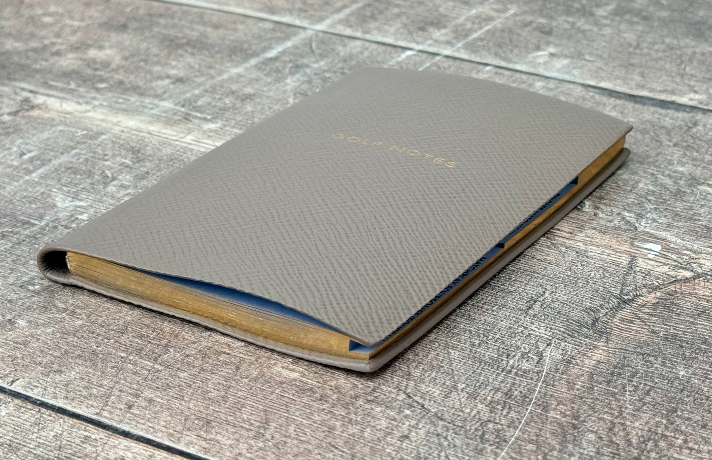 Smythson Golf Notes Book