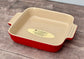 Le Creuset Red Square Baking Dish, 23cm