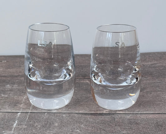 LSA Set of 2 Whiskey Islay Shot Glasses