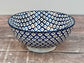 Blue and White Patterned Bowl, 12cm