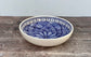 Blue and White Patterned Bowl, 20cm