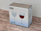 2 LSA Groove Wine Glasses, 360ml