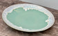 Turquoise Patterned Oval Serving Plate, 41cm