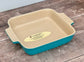 Le Creuset Turquoise Square Baking Dish, 23cm