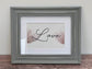 Grey Shabby Chic Wooden Photo Frame, 6’ x 8’