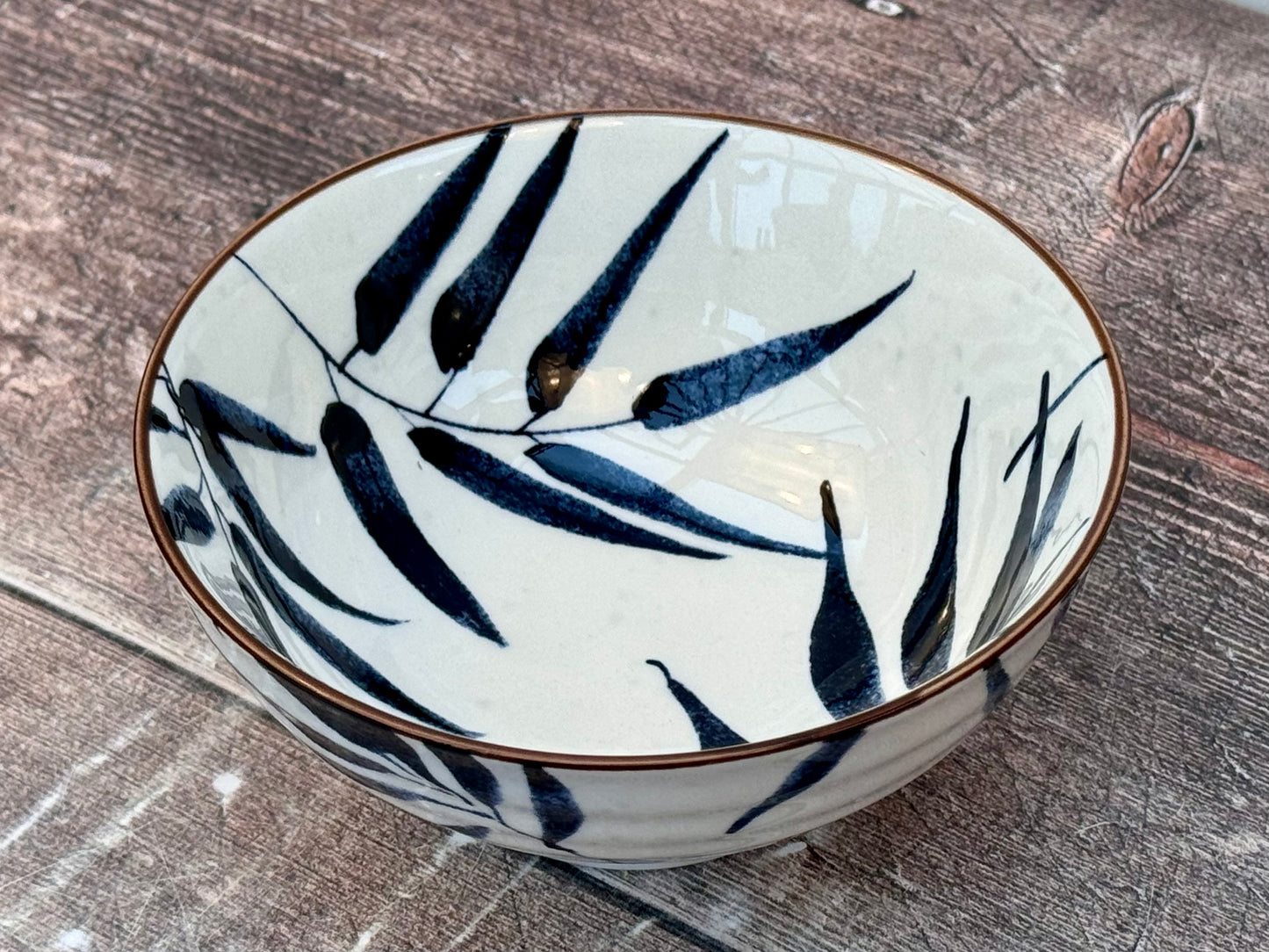 Bamboo Patterned Serving Bowl, 12cm