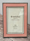 Natalini Pink with Outer Chequered Border Photo Frame, 4 x 6