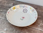 White Flower Patterned Serving / Pasta Bowl, 20cm