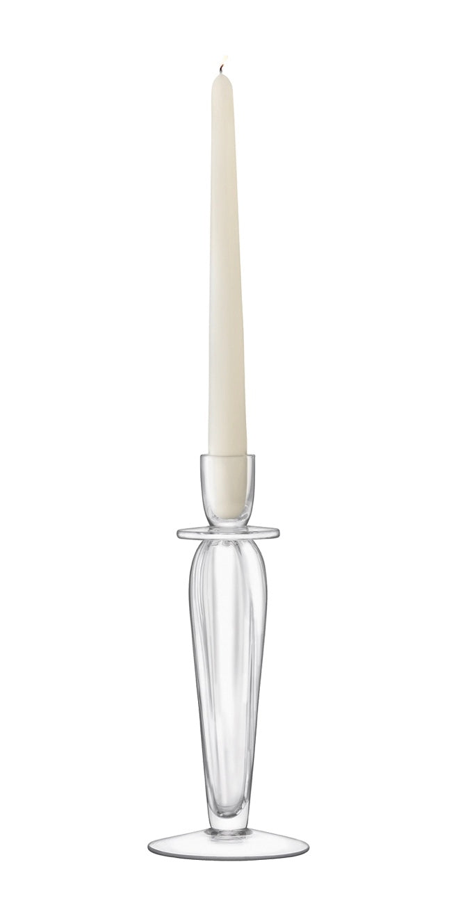 LSA Glass Candlestick