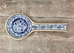 Blue and White Patterned Spoon Rest, 28cm