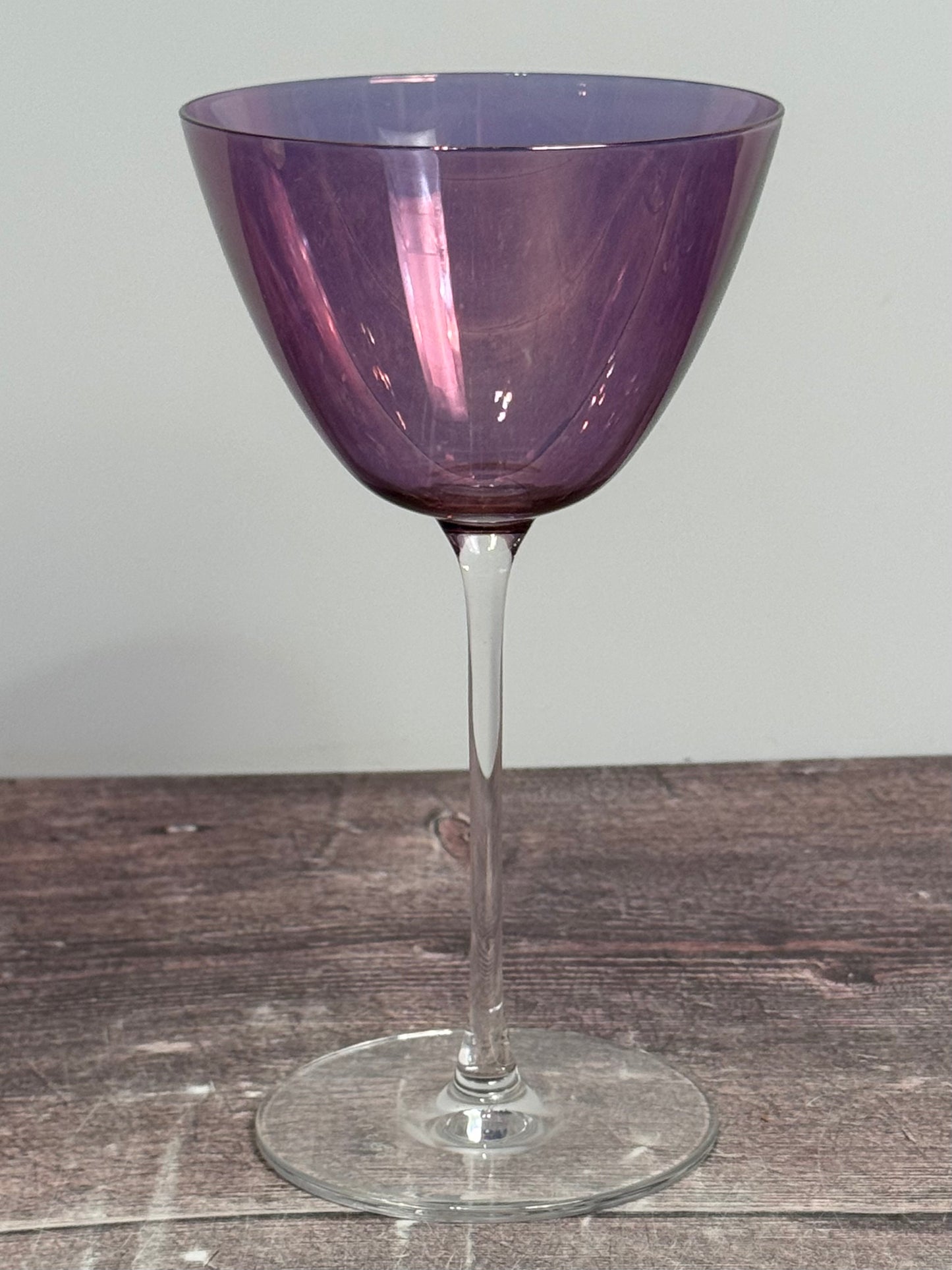 LSA Aurora Purple Martini Glasses (4 pack)