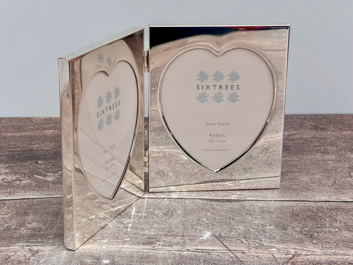 Sixtrees Double Heart Aperture Frame, 4’ x 6’