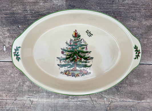 Spode Christmas Tree Au Gratin Baking Dish