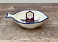 Small Fish Shaped Bowl with a Fish Design