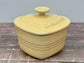 Le Creuset Pale Yellow Heart Ramekin, 12cm