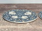 Set of 2 William Morris Blue Pimpernel Trivets, 16cm